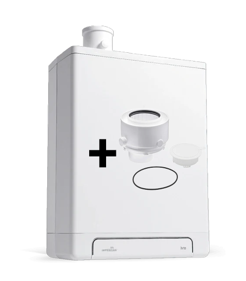 Intergas Kombi Kompakt HRE 24/18 CW3 60/100 042628 | CVketel.nl